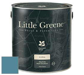 Краска Little Greene Absolute Matt Emulsion матовая краска для потолка цвет LG260 Air Force Blue