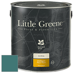 Краска Little Greene Intelligent Floor Paint полуглянцевая быстросохнущая краска цвет NCS S 5030-B50G 