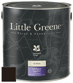 Краска Little Greene Intelligent Eggshell полуматовая моющаяся краска цвет LG124 Chocolate Colour