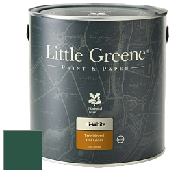 Краска Little Greene Traditional Oil Gloss высокоглянцевая масляная краска цвет RAL 6028 