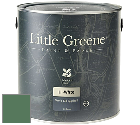 Краска Little Greene Tom’s Oil Eggshell полуматовая масляная краска цвет NCS S 5030-G10Y 