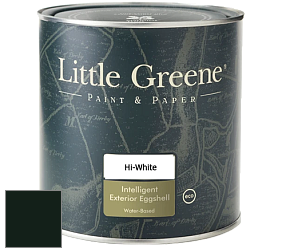 Краска Little Greene Intelligent Exterior Eggshell полуматовая водная краска цвет LGGr216 Obsidian Green