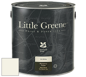 Краска Little Greene Intelligent Masonry Paint матовая колеруемая краска цвет LG41 Whitening
