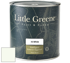 Краска Little Greene Intelligent Exterior Eggshell полуматовая водная краска цвет LG346 Haye White
