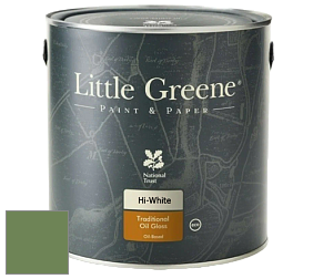 Краска Little Greene Traditional Oil Gloss высокоглянцевая масляная краска цвет NCS S 4040-G30Y 