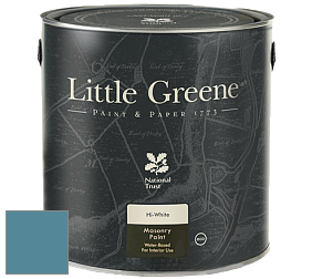 Краска Little Greene Intelligent Masonry Paint матовая колеруемая краска цвет LG260 Air Force Blue