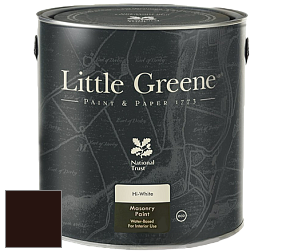 Краска Little Greene Intelligent Masonry Paint матовая колеруемая краска цвет LG8 Purple Brown