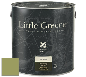 Краска Little Greene Intelligent Masonry Paint матовая колеруемая краска цвет NCS S 3040-G50Y 