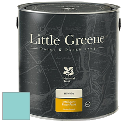 Краска Little Greene Intelligent Floor Paint полуглянцевая быстросохнущая краска цвет NCS S 1030-B40G 