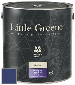 Краска Little Greene Intelligent Eggshell полуматовая моющаяся краска цвет NCS S 5540-R70B 