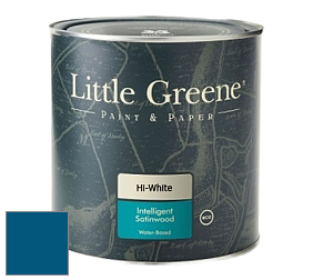 Краска Little Greene Intelligent Satinwood полуглянцевая моющаяся краска цвет NCS S 4550-R90B 