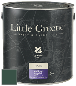 Краска Little Greene Intelligent Eggshell полуматовая моющаяся краска цвет NCS S 7020-G 