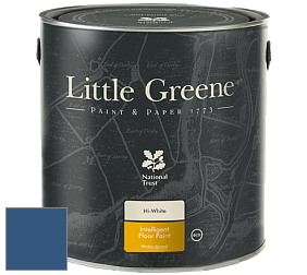 Краска Little Greene Intelligent Floor Paint полуглянцевая быстросохнущая краска цвет NCS S 5040-R80B 