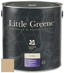 Краска Little Greene Intelligent Eggshell полуматовая моющаяся краска цвет LG353 Hammock - Dark