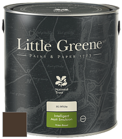 Краска Little Greene Ultimatt Intelligent Matt Emulsion матовая моющаяся краска цвет RAL 8014 