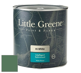 Краска Little Greene Intelligent Satinwood полуглянцевая моющаяся краска цвет NCS S 5030-G10Y 