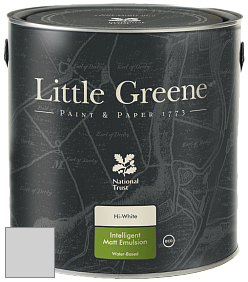 Краска Little Greene Ultimatt Intelligent Matt Emulsion матовая моющаяся краска цвет RAL 7047 