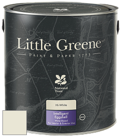 Краска Little Greene Intelligent Eggshell полуматовая моющаяся краска цвет LG155 Portland Stone Pale