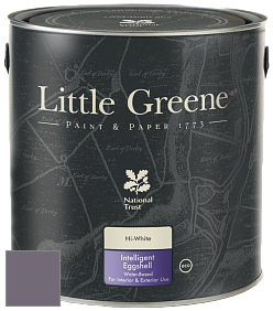 Краска Little Greene Intelligent Eggshell полуматовая моющаяся краска цвет NCS S 6010-R50B 