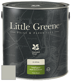Краска Little Greene Ultimatt Intelligent Matt Emulsion матовая моющаяся краска цвет RAL 7044 