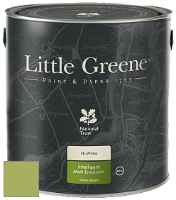 Краска Little Greene Ultimatt Intelligent Matt Emulsion матовая моющаяся краска цвет LG84 Boxington