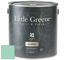 Краска Little Greene Tom’s Oil Eggshell полуматовая масляная краска цвет NCS S 1030-B90G 