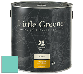 Краска Little Greene Intelligent Floor Paint полуглянцевая быстросохнущая краска цвет NCS S 1040-B70G 