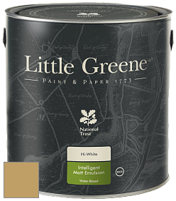 Краска Little Greene Ultimatt Intelligent Matt Emulsion матовая моющаяся краска цвет LG336 Bassoon