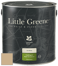 Краска Little Greene Ultimatt Intelligent Matt Emulsion матовая моющаяся краска цвет LG353 Hammock - Dark
