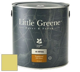 Краска Little Greene Traditional Oil Gloss высокоглянцевая масляная краска цвет NCS S 1040-G80Y 