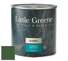 Краска Little Greene Intelligent Satinwood полуглянцевая моющаяся краска цвет NCS S 5540-G20Y 