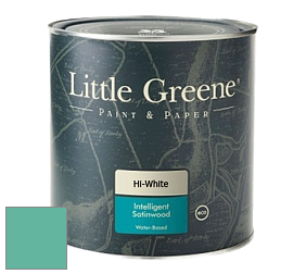 Краска Little Greene Intelligent Satinwood полуглянцевая моющаяся краска цвет NCS S 2040-B80G 
