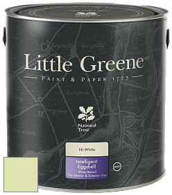 Краска Little Greene Intelligent Eggshell полуматовая моющаяся краска цвет LG300 Wormwood
