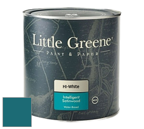 Краска Little Greene Intelligent Satinwood полуглянцевая моющаяся краска цвет NCS S 5040-B20G 