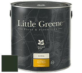 Краска Little Greene Intelligent Floor Paint полуглянцевая быстросохнущая краска цвет RAL 6007 