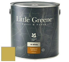 Краска Little Greene Traditional Oil Gloss высокоглянцевая масляная краска цвет NCS S 2050-G90Y 