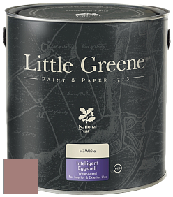 Краска Little Greene Intelligent Eggshell полуматовая моющаяся краска цвет NCS S 4020-Y90R 