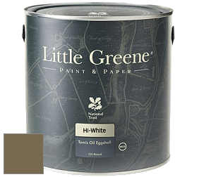 Краска Little Greene Tom’s Oil Eggshell полуматовая масляная краска цвет NCS S 6020-G90Y 