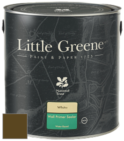 Краска Little Greene Wall Primer Sealer кроющий колеруемый грунт цвет LG123 Light Bronze Green
