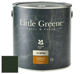Краска Little Greene Traditional Oil Gloss высокоглянцевая масляная краска цвет RAL 6007 
