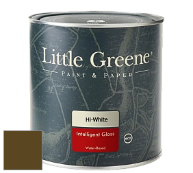 Краска Little Greene Intelligent Gloss глянцевая моющаяся краска цвет LG123 Light Bronze Green
