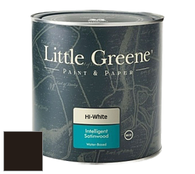 Краска Little Greene Intelligent Satinwood полуглянцевая моющаяся краска цвет LG124 Chocolate Colour