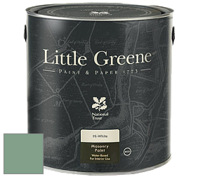 Краска Little Greene Intelligent Masonry Paint матовая колеруемая краска цвет LG198 Aquamarine Deep