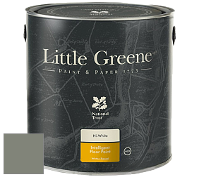 Краска Little Greene Intelligent Floor Paint полуглянцевая быстросохнущая краска цвет RAL 7023 
