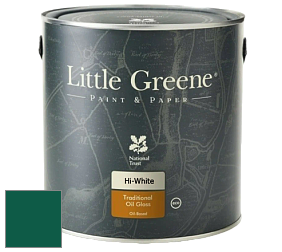 Краска Little Greene Traditional Oil Gloss высокоглянцевая масляная краска цвет NCS S 5540-B90G 