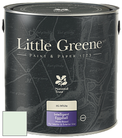 Краска Little Greene Intelligent Eggshell полуматовая моющаяся краска цвет NCS S 0510-G10Y 