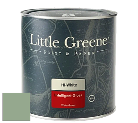 Краска Little Greene Intelligent Gloss глянцевая моющаяся краска цвет NCS S 3020-G20Y 