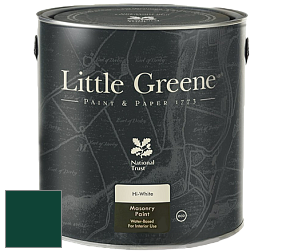 Краска Little Greene Intelligent Masonry Paint матовая колеруемая краска цвет RAL 6005 