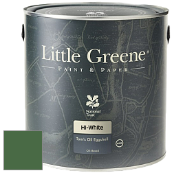 Краска Little Greene Tom’s Oil Eggshell полуматовая масляная краска цвет NCS S 5040-G20Y 