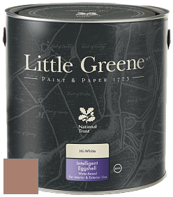 Краска Little Greene Intelligent Eggshell полуматовая моющаяся краска цвет NCS S 4020-Y60R 